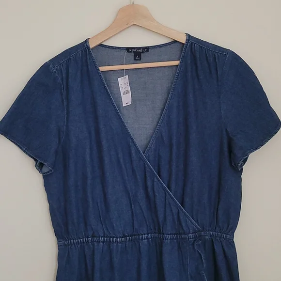 J.crew cambray Dress mercantil size L - Picture 6 of 9